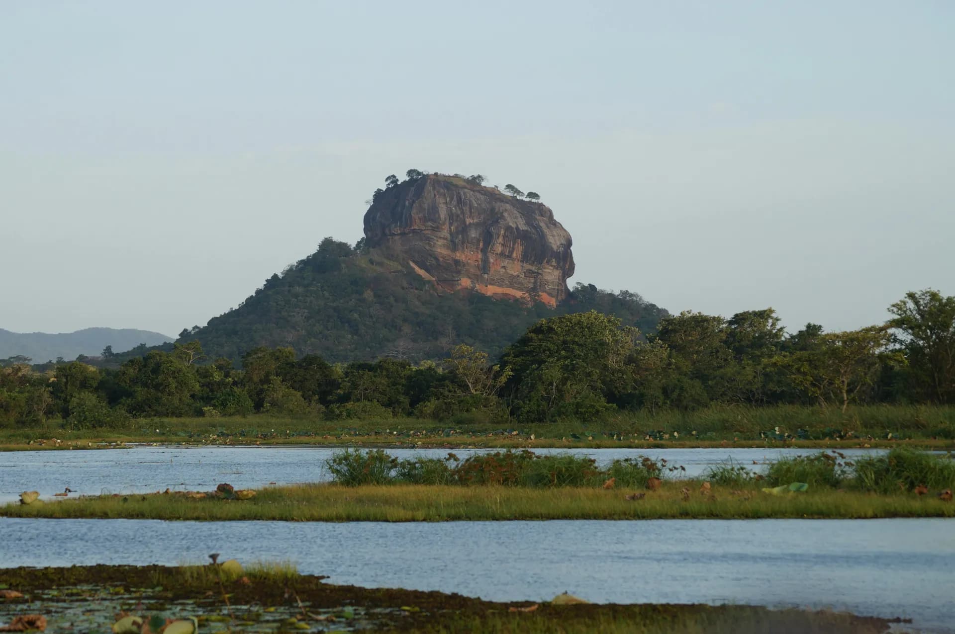 Sigiriya Rock Fortress summit viewpoint